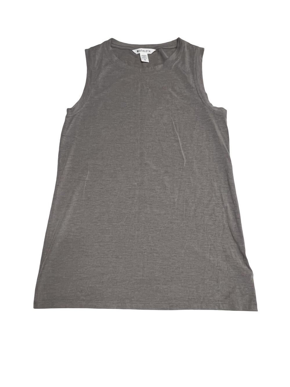 Athleta Vital Tank 2.0 Womens Gray XS Activewear Yoga Top